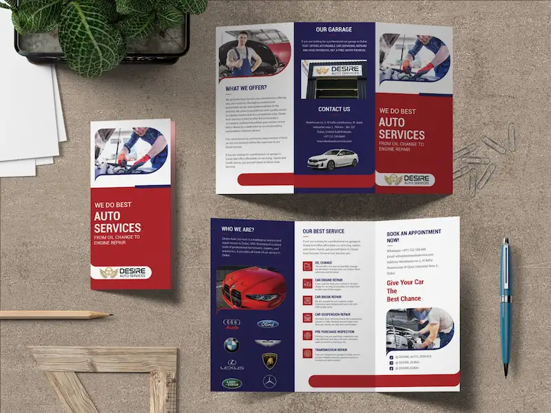 Company Brochure Design Services